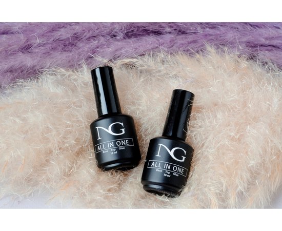 Средство 3 в 1 клей/база/топ NG All in One, 18 ml, изображение 5