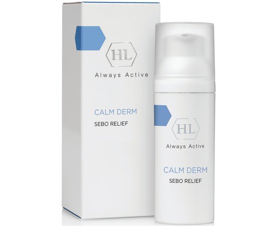 Балансирующий крем Holy Land Calm Derm Sebo Relief, 50 ml, изображение 4