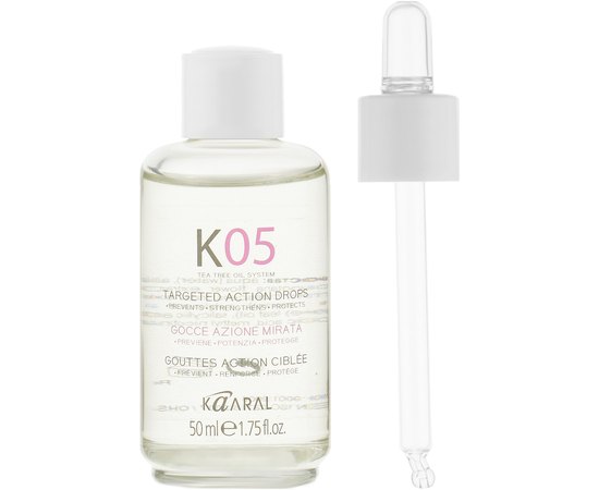 Капли против выпадения волос направленного действия Kaaral K05 Hair Loss Serum, 50 ml, изображение 4