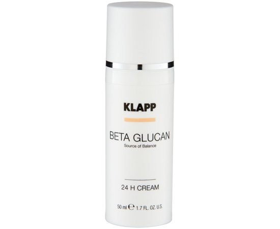Крем Бета Глюкан 24 для чувствительной кожи Klapp Beta Glucan 24h Cream, 50 ml