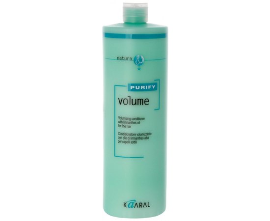 Крем-кондиционер для объема с маслом лимнантеса Kaaral Purify Volume Conditioner, изображение 2