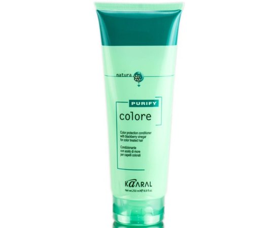 Kaaral Purify Colore Conditioner Крем-кондиціонер для волосся Захист кольору з ожинним оцтом, фото 