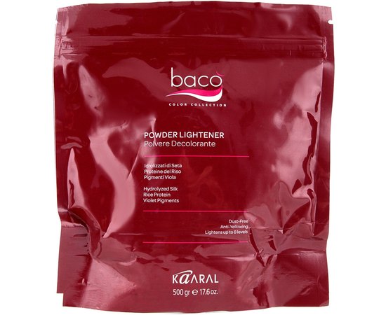 Осветляющая пудра для волос Kaaral Baco Color, 500 g