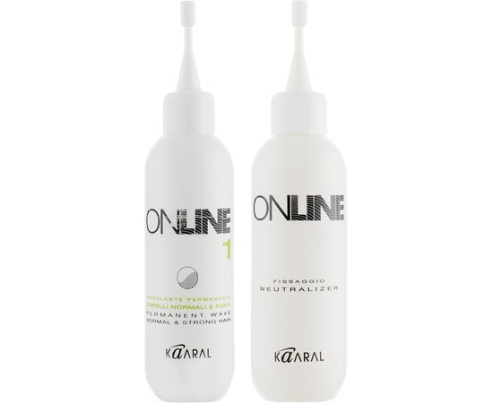 Kaaral Online Permanent Wave Склад для хімічної завивки, 100 мл + 100 мл, фото _ab__is.image_number.default