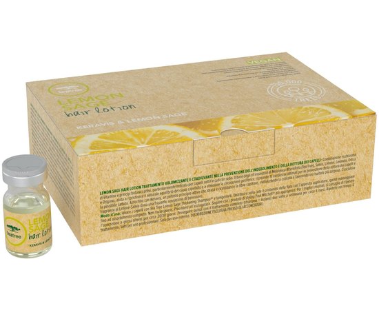 Відновлюючий лосьйон від випадання волосся з екстрактом чайного дерева і лимона Paul Mitchell Tea Tree Hair Lotion Keravis and Lemon Sage, 12х6 ml, фото _ab__is.image_number.default