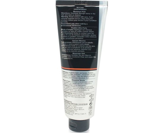Закрепляющий клей для волос с максимальной фиксацией Paul Mitchell Mitch Hardwired, 75 ml, изображение 3