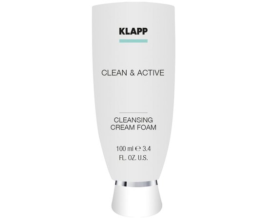 Базовая крем-пенка очищающая Klapp Clean & Active Cleansing Cream Foam, 100 ml