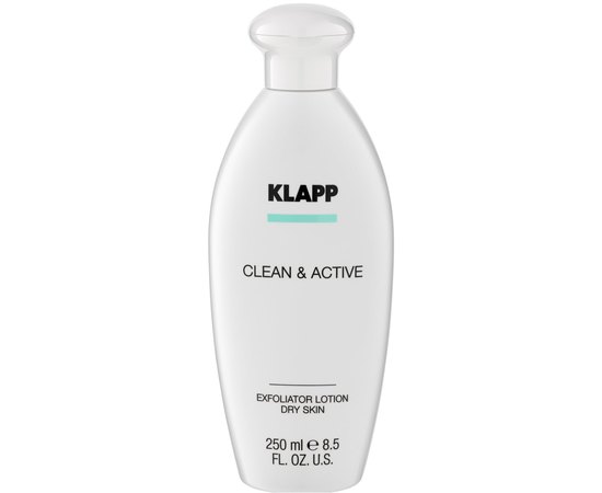 Эксфолиант для сухой кожи Klapp Clean & Active Exfoliator Dry Skin, 250 ml