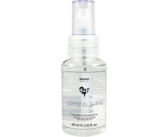 Флюид для секущихся кончиков волос Kapous Professional Crystal shine, 60 ml