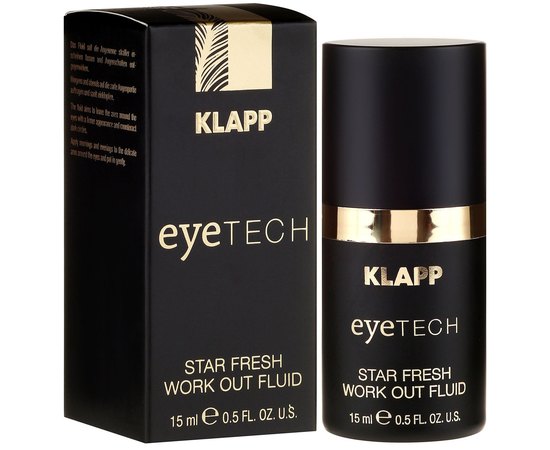 Klapp Eyetech Star Fresh Work Out Fluid Флюїд для повік Зоряний фітнес, 15 мл, фото _ab__is.image_number.default