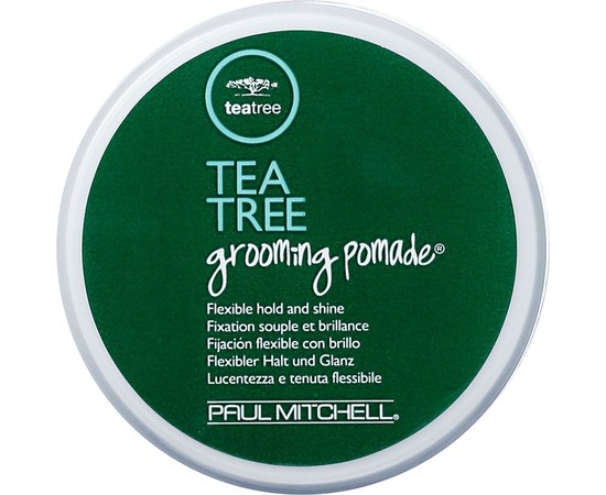 Гелеподібна помада зі світловідбиваючими частинками Paul Mitchell Tea Tree Grooming Pomade, 85 g, фото 