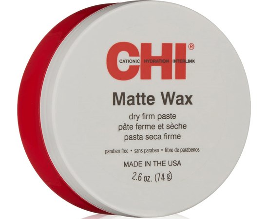 CHI Matte Wax Матовий віск для сухої фіксації, 74 г, фото 