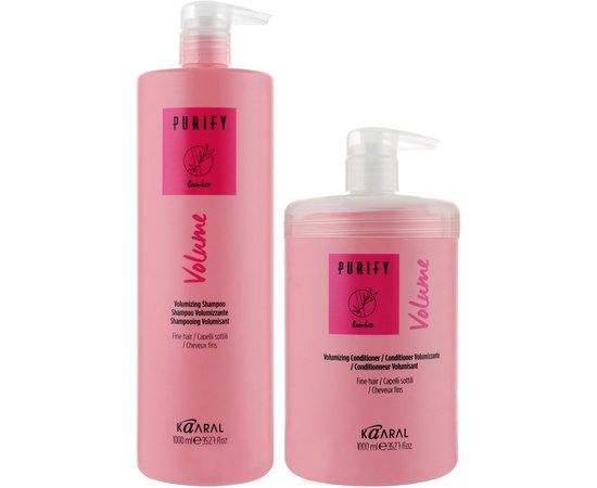 Набор для объема Kaaral Purify Volume, 2 х 1000 ml, изображение 2