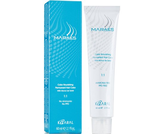 Перманентная краска для волос Kaaral Maraes Vegan Permanent Hair Color, 100ml, изображение 3