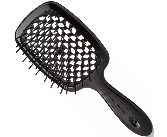 Расческа для волос карбоновая Janeke Carbon Fiber Pneumatic Brush
