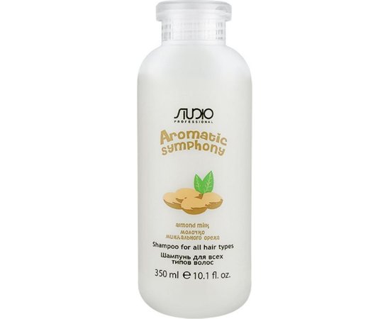 Шампунь для всех типов волос Молочко миндального ореха Kapous Professional Studio Shampoo Almond Milk