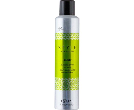 Спрей-блеск для волос Kaaral Bling Glossing Spray, 300 ml