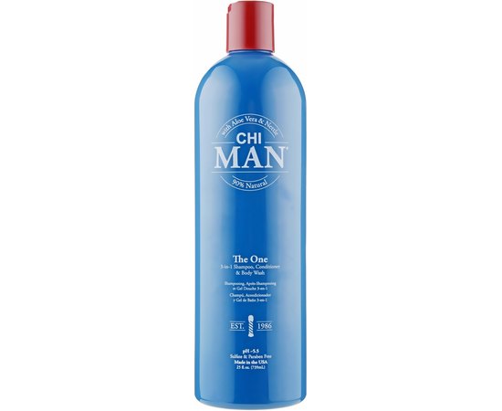 Средство для душа 3 в 1 CHI Man The One 3-in-1 Shampoo, Conditioner & Body Wash, изображение 2