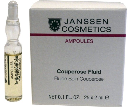 Ампулы Антикупероз Janssen Cosmeceutical Anti couperose, 25x2 ml
