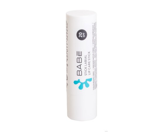 Бальзам для губ SPF 20 Babe Laboratorios Lip Care Stick, 4 g