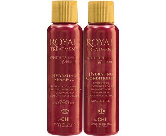 CHI Royal Treatment Hydrating Дорожній набір для зволоження волосся, 30 + 30 мл, фото 