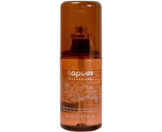 Флюид для секущихся кончиков волос с кератином Kapous Professional Magic Keratin Fluid, 80 ml