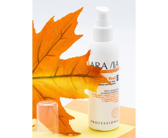 Гель-эксфолиант для тела с фруктовыми кислотами Aravia Professional Organic Fruit Peel, 150 ml, изображение 6