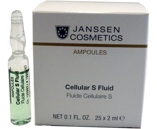 Флюид со стволовыми клетками Janssen Cosmeceutical Stem Cell Fluid (Cellular S Fluid), изображение 3 Флюид со стволовыми клетками Janssen Cosmeceutical Stem Cell Fluid (Cellular S Fluid), изображение 3