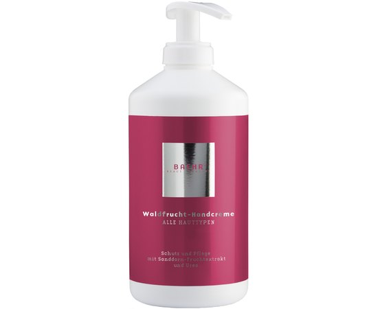 Крем для рук лесные ягоды с экстрактом облепихи и мочевиной PediBaehr Waldfrucht-Handcreme, изображение 2