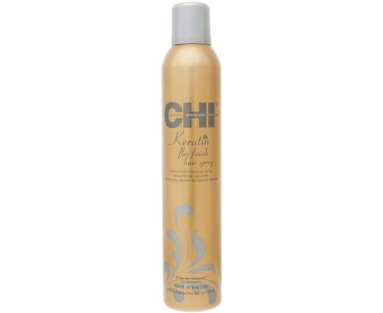 Лак для волос гибкой фиксации CHI Keratin Flex Finish Hairspray, изображение 2