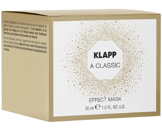 Маска гелевая А Классик Эффект Klapp A Classic Effect Mask, 50 ml, изображение 4