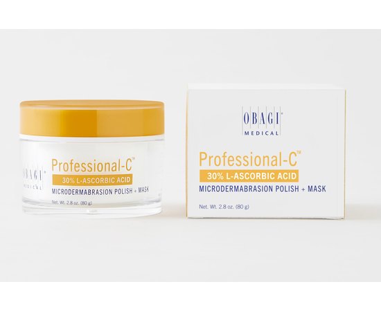 Obagi Professional-C 30% Microdermabrasion Polish + Mask Маска-пілінг з вітаміном С 30% з ефектом мікродермабразії, 80 г, фото _ab__is.image_number.default