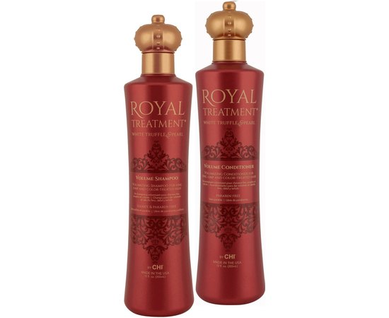 CHI Royal Treatment Volume Kit Набір для об'єму волосся, 355 + 355 мл, фото 