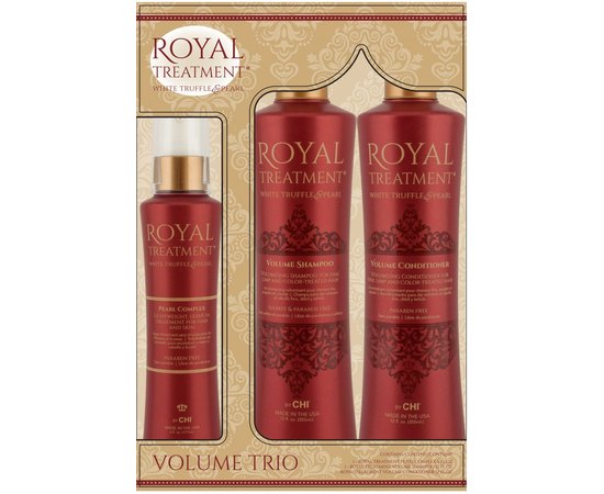 CHI Royal Trio Набір королівський для волосся, фото 