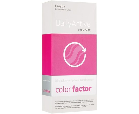 Erayba D62/D66 Color Factor Набір cерии для догляду після фарбування, 2 шт х 250 мл, фото _ab__is.image_number.default