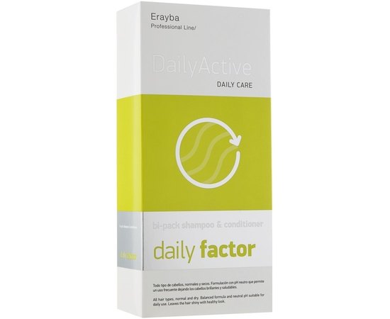 Erayba D12/D16 Daily Factor Набір cерии щоденний догляд для всіх типів волосся, 2 шт х 250 мл, фото _ab__is.image_number.default