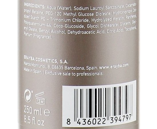 Шампунь для объема с кератином Erayba M22 Masterker Keratin Volume Shampoo, изображение 3