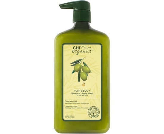 CHI Olive Organics Hair and Body Shampoo Шампунь для волосся і тіла з оливою, фото _ab__is.image_number.default