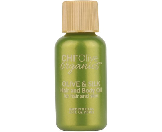 Шелковое масло для волос и тела CHI Olive Organics Olive & Silk Hair and Body Oil