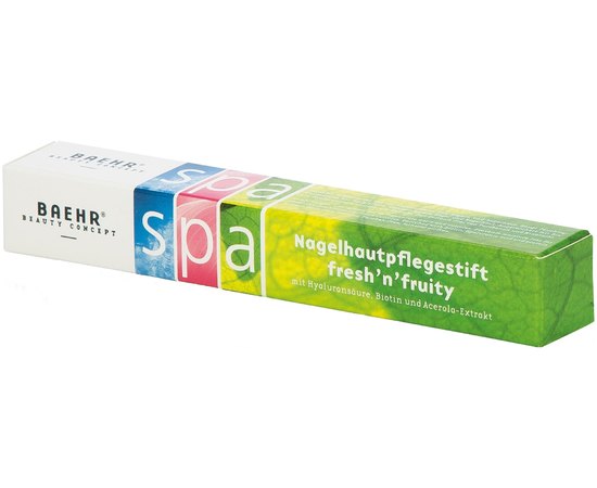 SPA - карандаш для кутикулы BAEHR Nagelhautpflegestift Fresh'n'Fruity, 2.2 ml, изображение 3