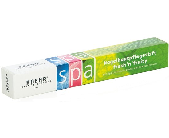 SPA - карандаш для кутикулы BAEHR Nagelhautpflegestift Fresh'n'Fruity, 2.2 ml, изображение 2