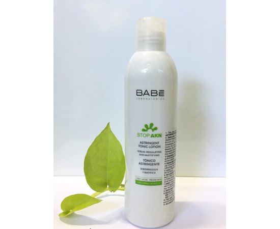 Babe Laboratorios Stop AKN Astringent Tonic Lotion Тонік для звуження пор, 250 мл, фото _ab__is.image_number.default