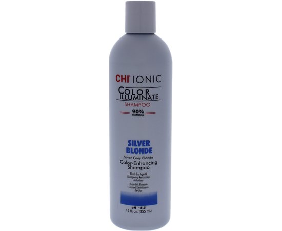 Тонирующий шампунь для волос CHI Ionic Color Illuminate Silver Blonde Shampoo