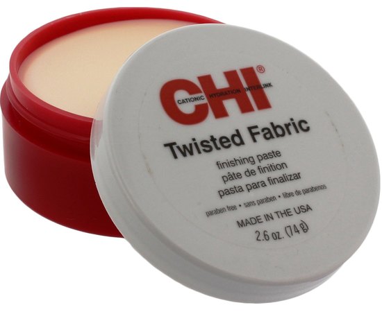 Завершающая паста для волос структурирующая  CHI Twisted Fabric Finishing Paste, 74 g, изображение 2