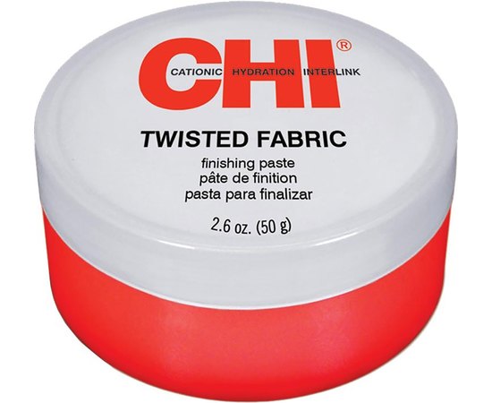 Завершающая паста для волос структурирующая  CHI Twisted Fabric Finishing Paste, 74 g, изображение 3