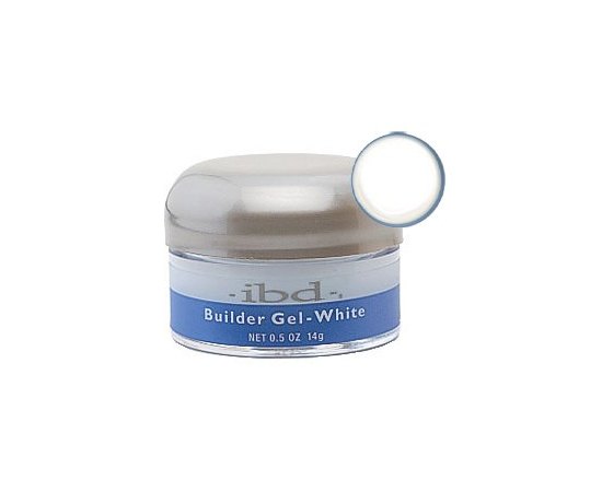 IBD Builder Gel White, 14 г. - белый конструирующий гель