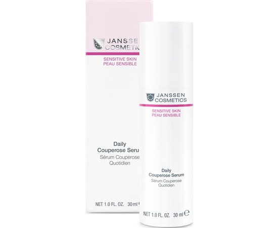 Janssen Cosmeceutical Sensitive Skin Daily Couperose Serum Антикуперозний серум, 30 мл, фото 