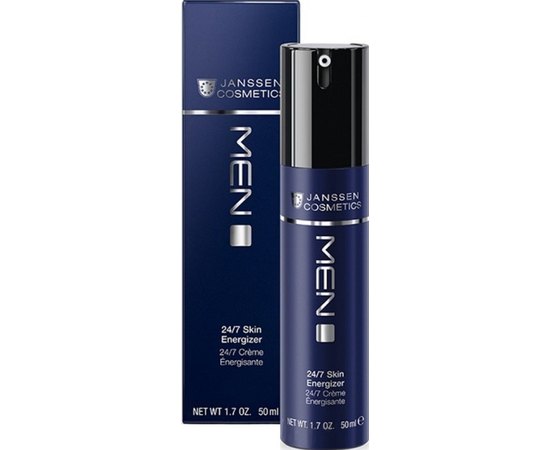 Janssen Cosmeceutical Men 24/7 Skin Energizer Щоденний енергонасичуючий гель, 50 мл, фото 