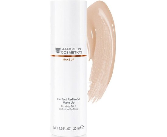 Janssen Cosmeceutical Perfect Radiance Make-up SPF15 Стійкий тональний крем з ефектом сяйва, 30 мл, фото _ab__is.image_number.default
