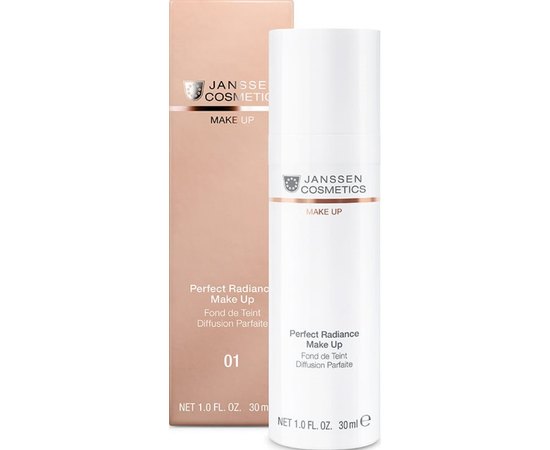 Janssen Cosmeceutical Perfect Radiance Make-up SPF15 Стійкий тональний крем з ефектом сяйва, 30 мл, фото _ab__is.image_number.default